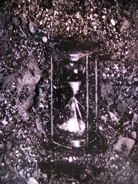 Hour Glass (From Pictures of Soil Series) 1998 Limited Edition Print by Vik Muniz