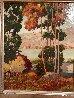 House in the Woods 28x22 Original Painting by Don Munz - 4