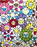 A Little Flower Painting: Yellow, White, And Purple Flowers Limited Edition Print by Takashi Murakami - 1
