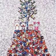 Kaikai, Kiki, Dob And Pom Atop the Mound of Dead 2013 Limited Edition Print by Takashi Murakami - 0 Kaikai, Kiki, Dob And Pom Atop the Mound of Dead 2013 Limited Edition Print by Takashi Murakami - 0