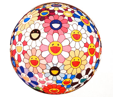 Flower Ball - Pink 2007 Limited Edition Print - Takashi Murakami Flower Ball - Pink 2007 Limited Edition Print - Takashi Murakami