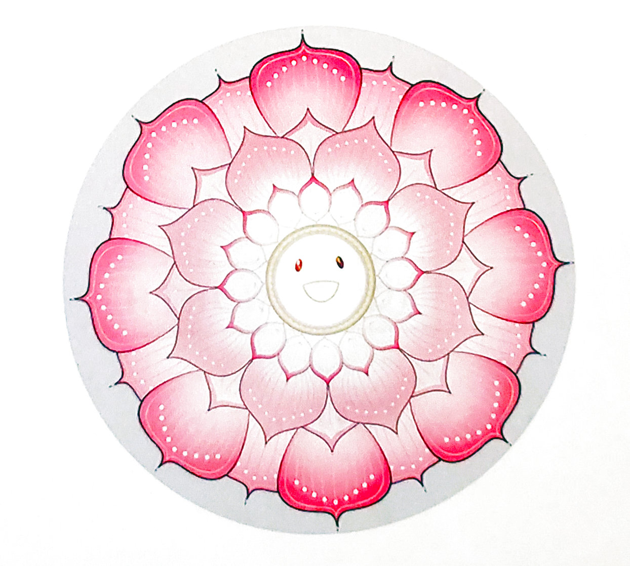 Lotus Flower - Pink 2008 Limited Edition Print by Takashi Murakami