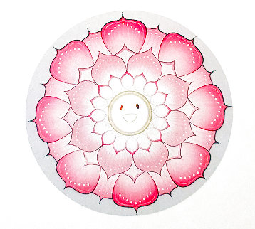 Lotus Flower - Pink 2008 Limited Edition Print - Takashi Murakami Lotus Flower - Pink 2008 Limited Edition Print - Takashi Murakami