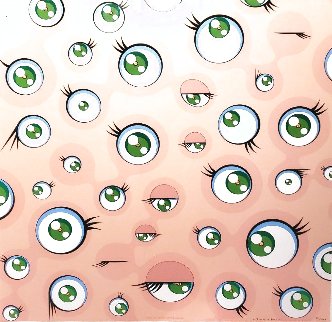 Jellyfish Eyes 2001 Limited Edition Print - Takashi Murakami Jellyfish Eyes 2001 Limited Edition Print - Takashi Murakami