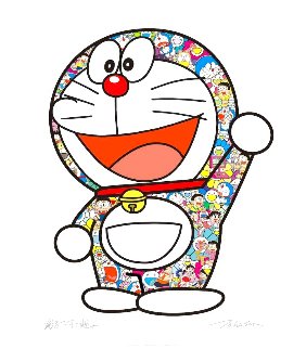 Doraemon Here We Go! 2020 Limited Edition Print - Takashi Murakami