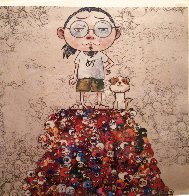 Pom and Me: on the Red Mound of Death Limited Edition Print by Takashi Murakami - 1