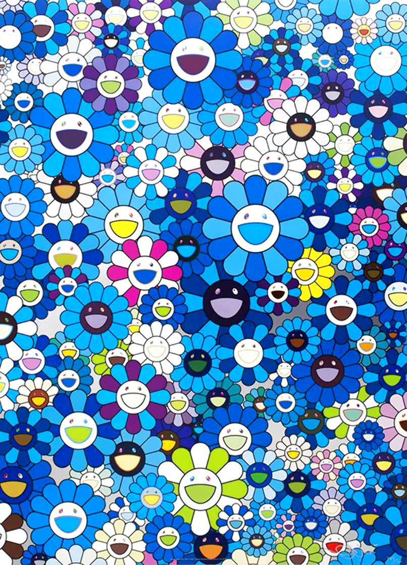 An Homage to IKB 1957 D 2012 Limited Edition Print by Takashi Murakami