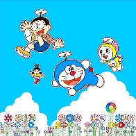 Doraemon So Much Fun, Under the Blue Sky 2020 Limited Edition Print by Takashi Murakami - 0