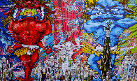 Red Demon And Blue Demon With 48 Arhats 2013 Limited Edition Print by Takashi Murakami - 0