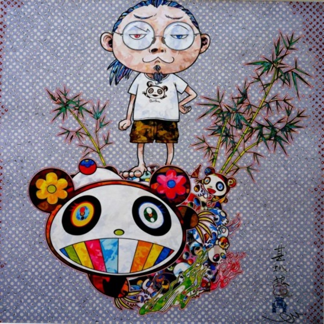 I Met a Panda Family  2013 Limited Edition Print by Takashi Murakami