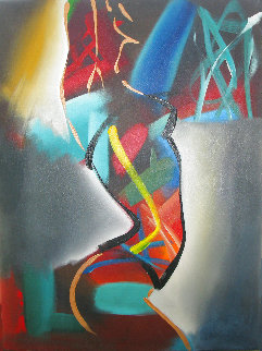 Back Light 2004 40x30 - Huge Original Painting - Elaine Murphy Back Light 2004 40x30 - Huge Original Painting - Elaine Murphy