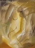 Golden Glow 2004 40x30 Huge Original Painting by Elaine Murphy - 0