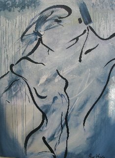 Lovers in Moonlight 2004 40x30 Original Painting - Elaine Murphy Lovers in Moonlight 2004 40x30 Original Painting - Elaine Murphy