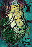 Mermaid 2001 9x6 Original Painting by Wangechi Mutu - 0