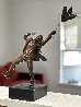 Weathering the Storm Bronze Sculpture 2018 20 in Sculpture by Andrew Myers - 3