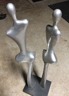 Untitled Aluminum Unique Sculpture 1976 34 in Sculpture - James C. Myford Untitled Aluminum Unique Sculpture 1976 34 in Sculpture - James C. Myford