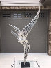 Spring Growth Aluminum Sculpture 1996 48 in - Huge Sculpture by James C. Myford - 3