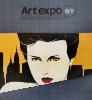 Art Expo NY AP 1981 Limited Edition Print by Patrick Nagel - 0 Art Expo NY AP 1981 Limited Edition Print by Patrick Nagel - 0