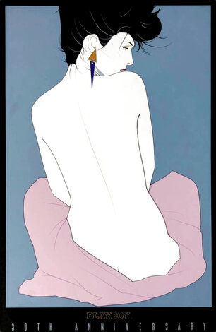 Playboy 30th Anniversary AP 1983 - Huge - HS Limited Edition Print - Patrick Nagel