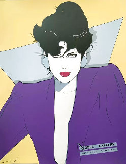 Nobel Gallery AP 1982 Limited Edition Print - Patrick Nagel Nobel Gallery AP 1982 Limited Edition Print - Patrick Nagel