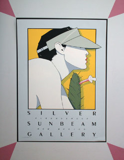 Silver Sunbeam 1979 Limited Edition Print - Patrick Nagel
