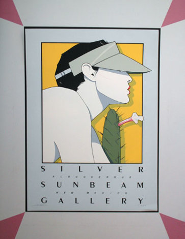 Silver Sunbeam 1979 Limited Edition Print - Patrick Nagel