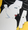 Diptych 1983 Limited Edition Print by Patrick Nagel - 0