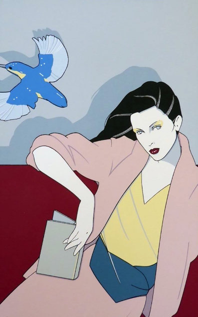 Piedmont Book Company 1979 Limited Edition Print by Patrick Nagel