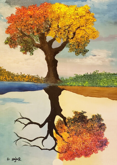 It Takes Time AP 2017 Embellished Giclee on Canvas Limited Edition Print by David Najar It Takes Time AP 2017 Embellished Giclee on Canvas Limited Edition Print by David Najar
