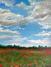 Picnics in the Spring Painting 2014 - 42x35 - Huge Original Painting by David Najar - 0 Picnics in the Spring Painting 2014 - 42x35 - Huge Original Painting by David Najar - 0