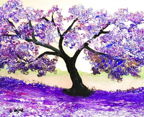 Bright Beginning 2019 - Dye Sublimation on Aluminum - Recess Mount Limited Edition Print - David Najar