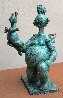 Gordita Con Nina Bronze Sculpture 1995 19 in Sculpture by Hector Najera - 1