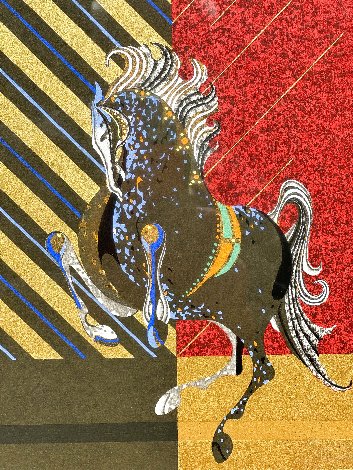 Swift Horse - 1993 Limited Edition Print - Tadashi Nakayama