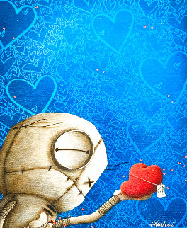 Devoted 2013 26x23 Original Painting - Fabio Napoleoni Devoted 2013 26x23 Original Painting - Fabio Napoleoni
