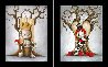King of Hearts and Queen of Broken Hearts Set of 2 PP 2010 Limited Edition Print by Fabio Napoleoni - 0