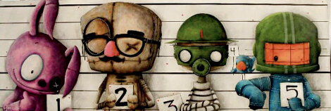 Usual Suspects 2013 - Huge Limited Edition Print - Fabio Napoleoni