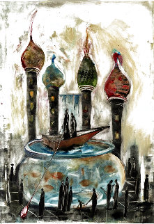 Arrival in a New City AP Limited Edition Print - Natasha Turovsky Arrival in a New City AP Limited Edition Print - Natasha Turovsky