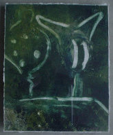 Mule and Its Owner 1990 24x18 Original Painting by Natasha Turovsky - 0 Mule and Its Owner 1990 24x18 Original Painting by Natasha Turovsky - 0