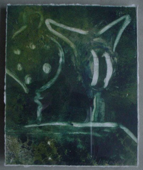 Mule and Its Owner 1990 24x18 Original Painting by Natasha Turovsky Mule and Its Owner 1990 24x18 Original Painting by Natasha Turovsky