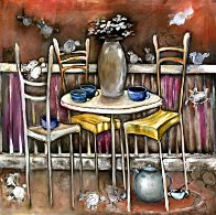 Five-O-Clock Tea AP 2000 Limited Edition Print by Natasha Turovsky - 0 Five-O-Clock Tea AP 2000 Limited Edition Print by Natasha Turovsky - 0