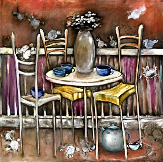 Five-O-Clock Tea AP 2000 Limited Edition Print - Natasha Turovsky Five-O-Clock Tea AP 2000 Limited Edition Print - Natasha Turovsky