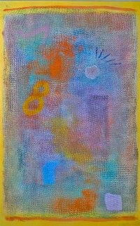 Yellow - Bern Series 1983 55x39 Works on Paper (not prints) - Robert Natkin Yellow - Bern Series 1983 55x39 Works on Paper (not prints) - Robert Natkin