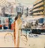 City Ride 32x32 Original Painting by Adriana Naveh - 2