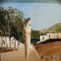 Rural Scenery 24x24 Original Painting by Adriana Naveh - 2 Rural Scenery 24x24 Original Painting by Adriana Naveh - 2