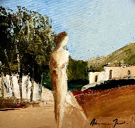 Rural Scenery 24x24 Original Painting by Adriana Naveh - 0 Rural Scenery 24x24 Original Painting by Adriana Naveh - 0
