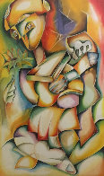 Ladder of Giving Suite of 3 2002 Limited Edition Print by Alexandra Nechita - 0 Ladder of Giving Suite of 3 2002 Limited Edition Print by Alexandra Nechita - 0