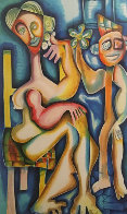 Ladder of Giving Suite of 3 2002 Limited Edition Print by Alexandra Nechita - 1 Ladder of Giving Suite of 3 2002 Limited Edition Print by Alexandra Nechita - 1