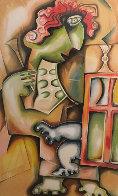 Ladder of Giving Suite of 3 2002 Limited Edition Print by Alexandra Nechita - 2 Ladder of Giving Suite of 3 2002 Limited Edition Print by Alexandra Nechita - 2