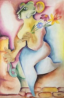I Am, I Need, I Want, I Feel 2007 48x36 Super Huge Original Painting - Alexandra Nechita I Am, I Need, I Want, I Feel 2007 48x36 Super Huge Original Painting - Alexandra Nechita
