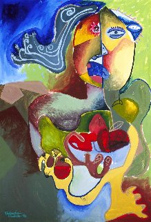 Sharing Moments 1996 Limited Edition Print - Alexandra Nechita Sharing Moments 1996 Limited Edition Print - Alexandra Nechita